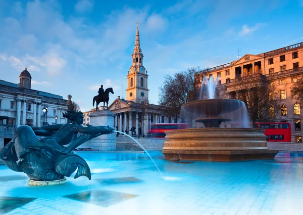 Trafalgar Square in London