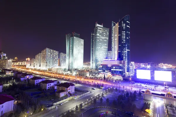 Downtown of Astana city - the capital of Kazakhstan