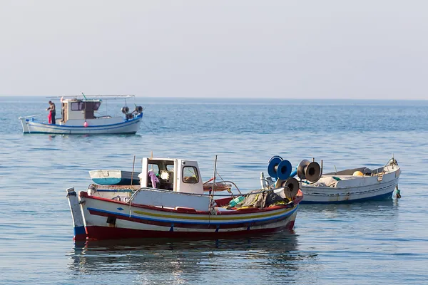 Small fishing boats, in Greece