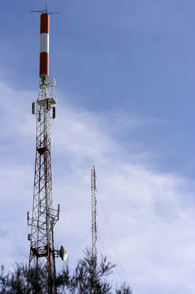 Towers of communication with antennas