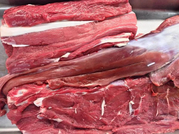 Raw meat. Beef, steak, fresh, food, market