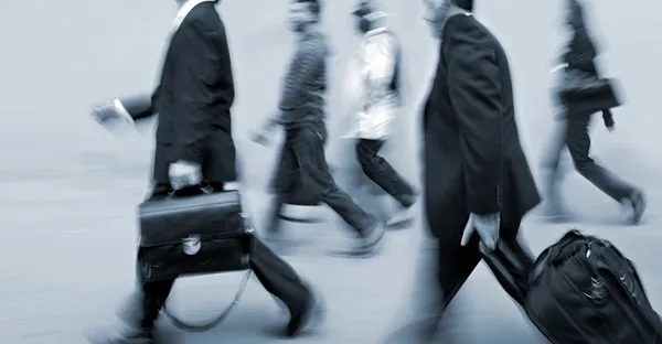 Group of business people in the street