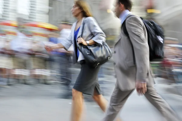 Group of business people in the street