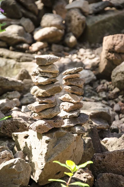 Zen rocks standing