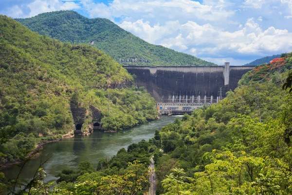 Hydro Power Electric Dam in Tak,Thailand.