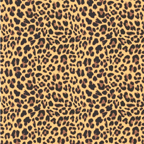 Leopard seamless pattern design, vector illustration background