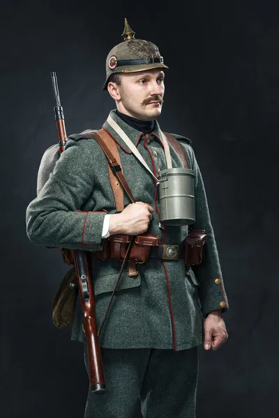 German infantryman during the first world war.