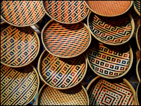Baskets to collect gold from the river.