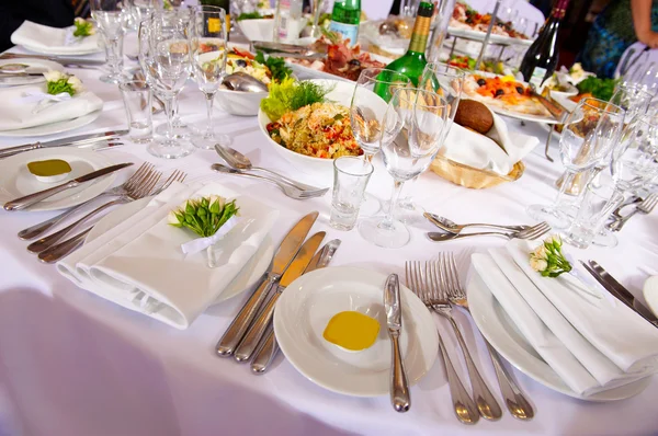 Served for a banquet table