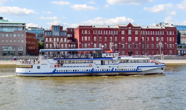 River cruise ship on the Moscow river