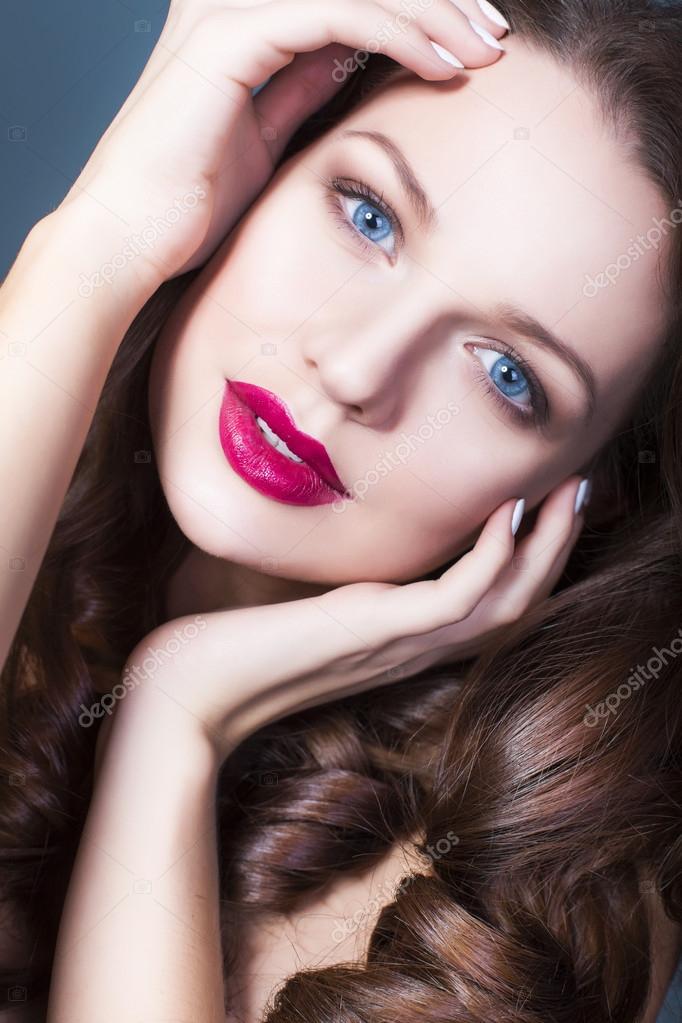 Apologise, but, brunette with full lips share your Any brunette with full lips