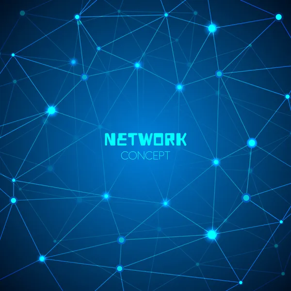 Abstract technology network concept