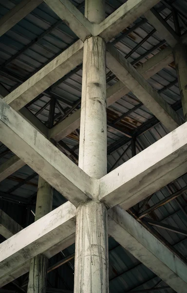 Old concrete pillar