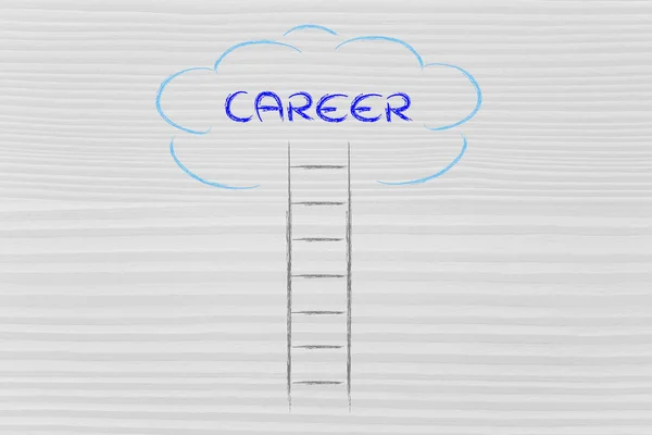 Steps leading to a brilliant career