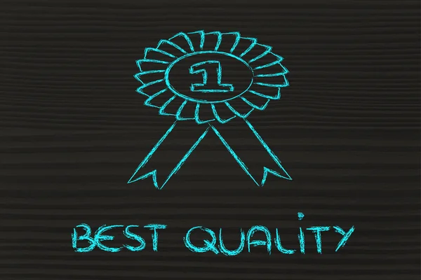 Number one, winner in best quality