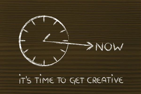 The time to get creative is now