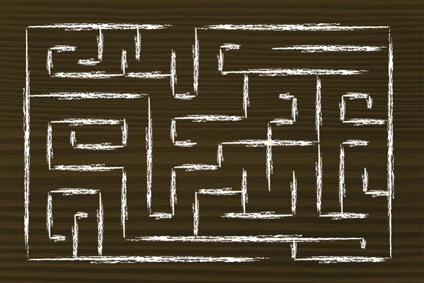 Metaphor maze design: find your way