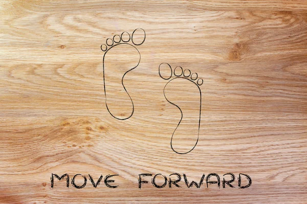 Move forward, one step at a time: footprint design