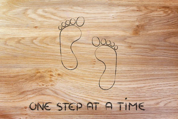 Move forward, one step at a time: footprint design