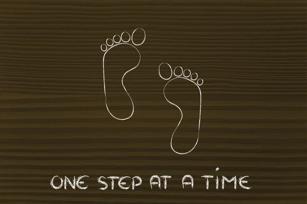 Move forward, one step at a time: footprint design