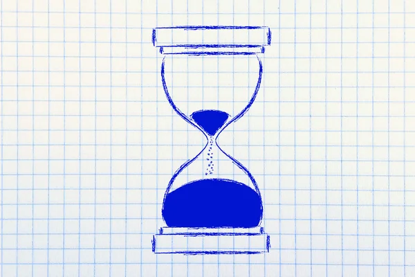 The time is now, hourglass design