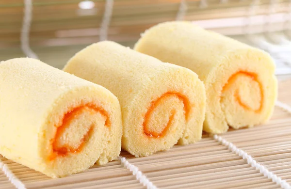Roll cake orange