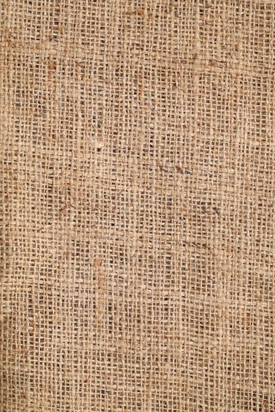 Piece of frayed burlap background