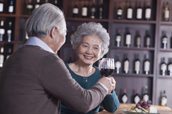 Couple Drinking Wine