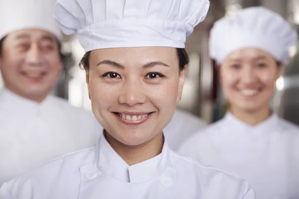 Chef in an Industrial Kitchen