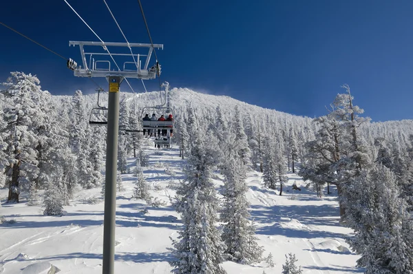 Ski lift at Lake Tahoe Skiing Resort