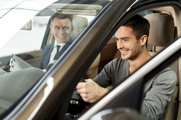Man ready to make first test drive