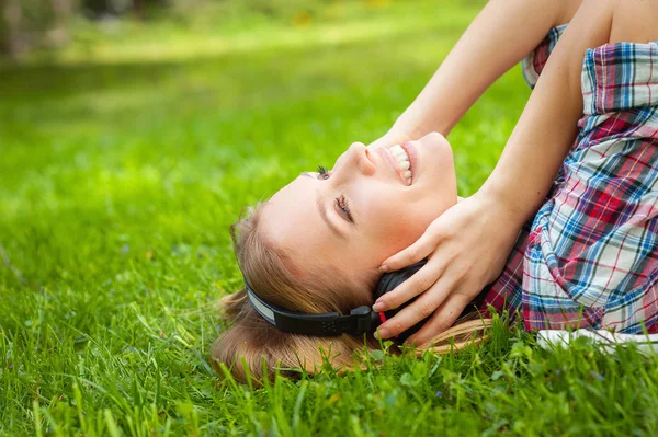 Enjoying music in nature.