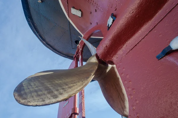 Steam Tug Vessel Brass Propeller