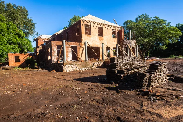 House Construction Brick Plaster