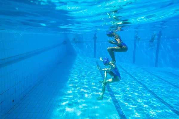 Synchronized Swimming Girls