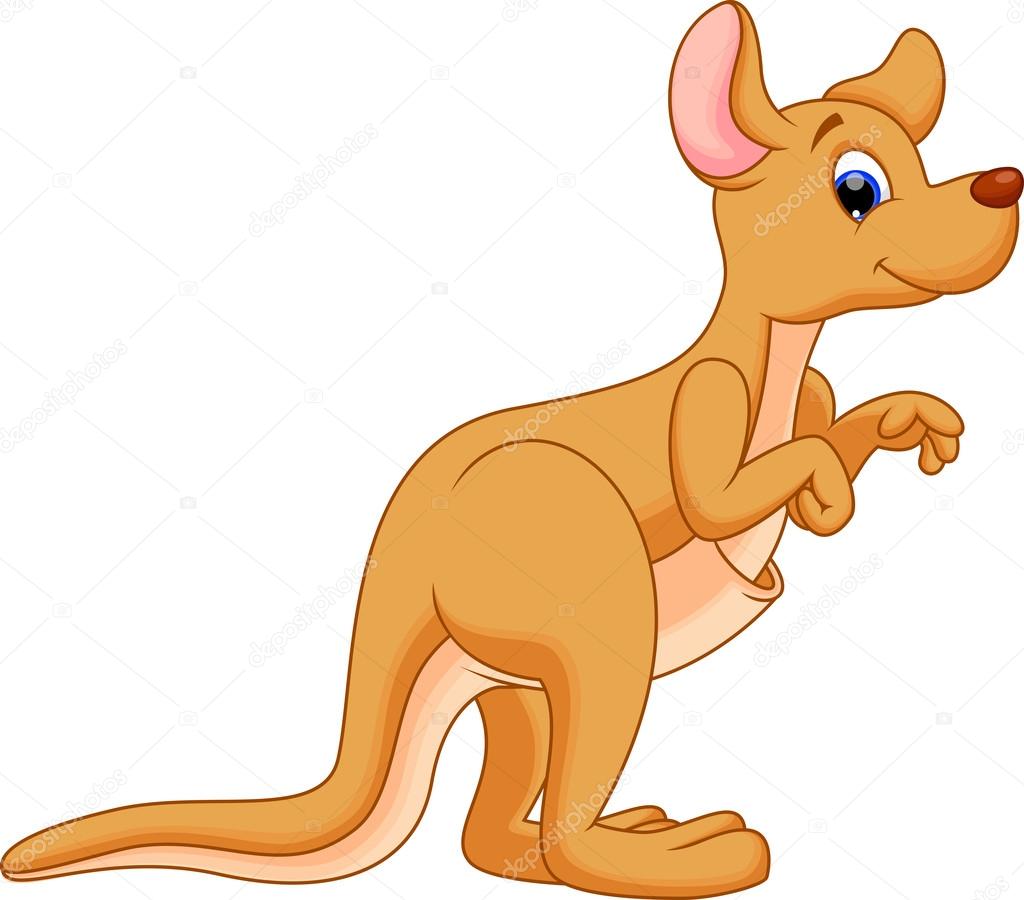 kangaroo joey clipart - photo #28