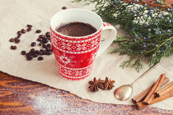 Christmas coffee cup