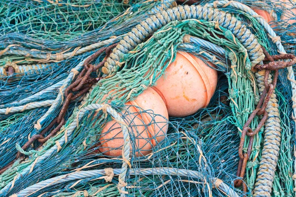 Fishing net closeup
