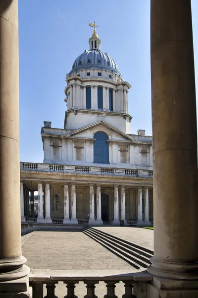 LONDON, UK - MAY 15, 2014: Greenwich park, painted hall and Queen\'s palace. Classic Architecture of British empire period