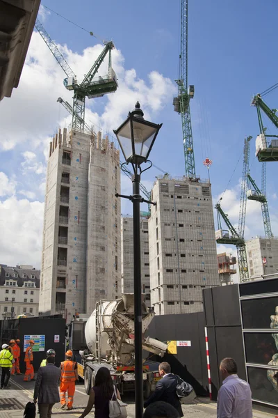 LONDON, UK - JUNE 30, 2014: New big development in Bank of England aria
