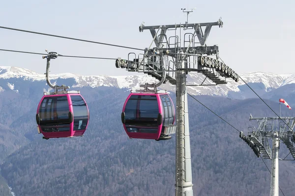 Cable cars transportation system