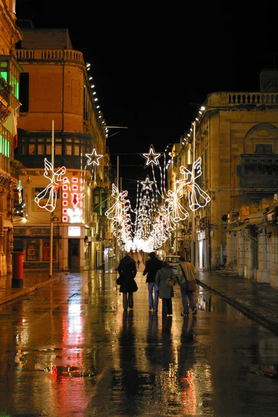 The main street of Valletta