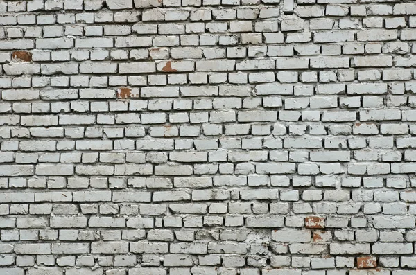 Old brick wall painted