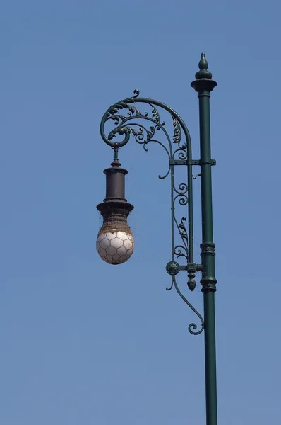 Ancient street lantern Prague