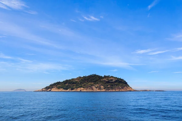Background peaceful island in sea