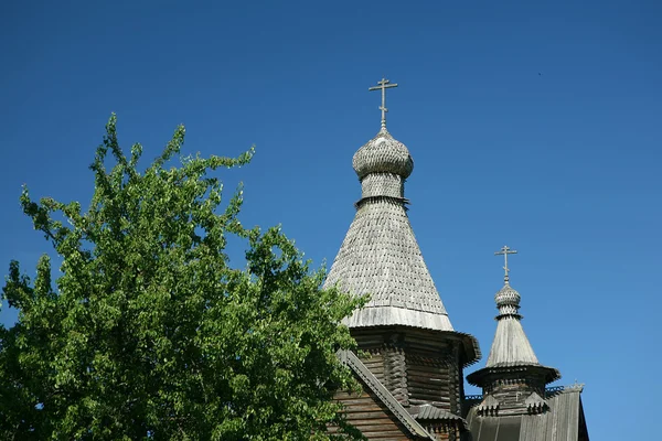 Velikiy Novgorod, Museum of Wooden Architecture Vitoslavlitsy, wooden church