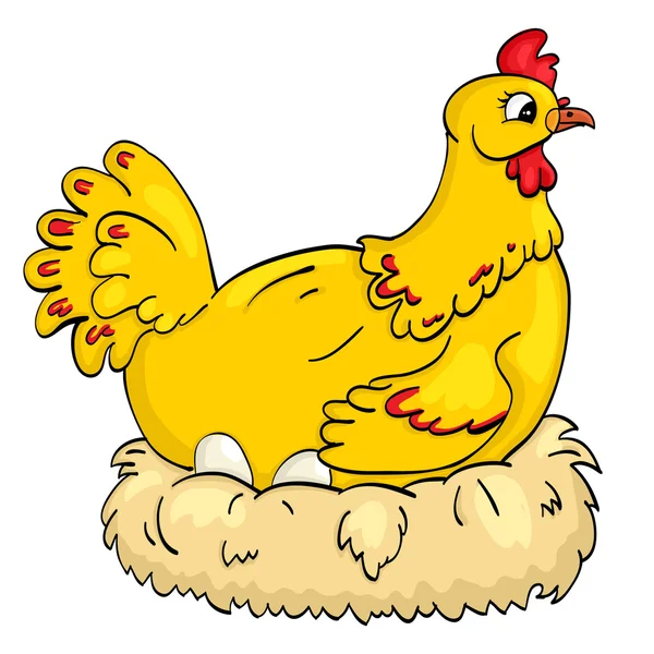 Cartoon chicken