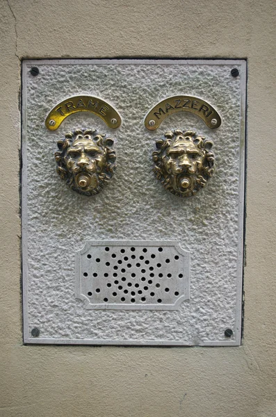 Antique Stone Door Bell Intercom in Venice