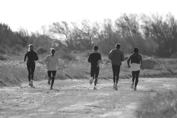 Athlete man running sport. jogging outdoors