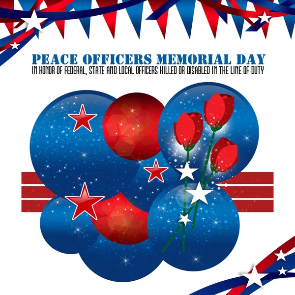 Peace Officers Memorial Day Background